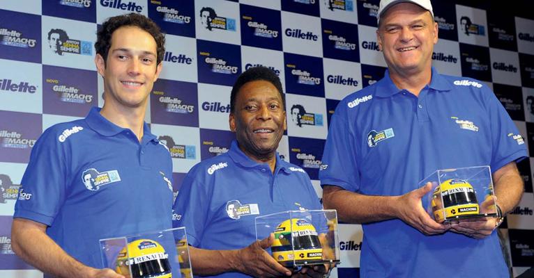 Bruno Senna, Pelé e Oscar Schmidt reunidos