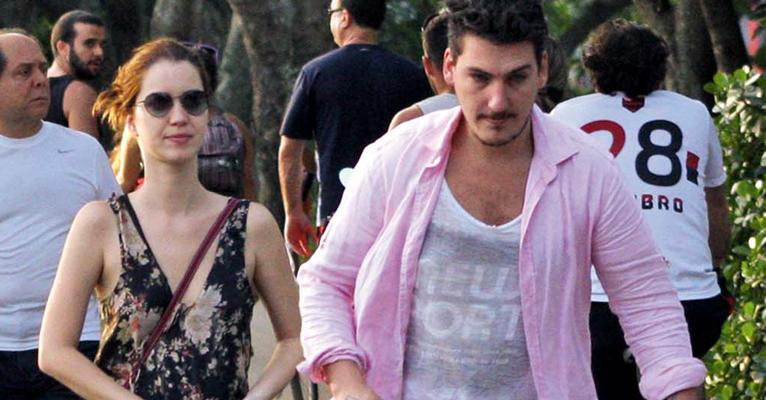 Nathalia Dill com Caio Sóh