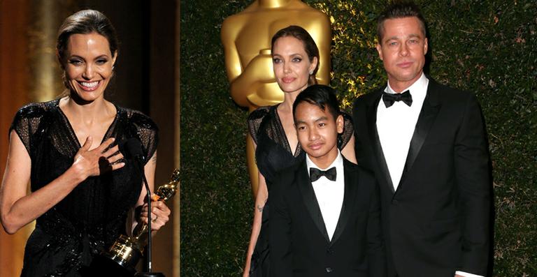 Angelina Jolie recebe Oscar honorário por serviços humanitários