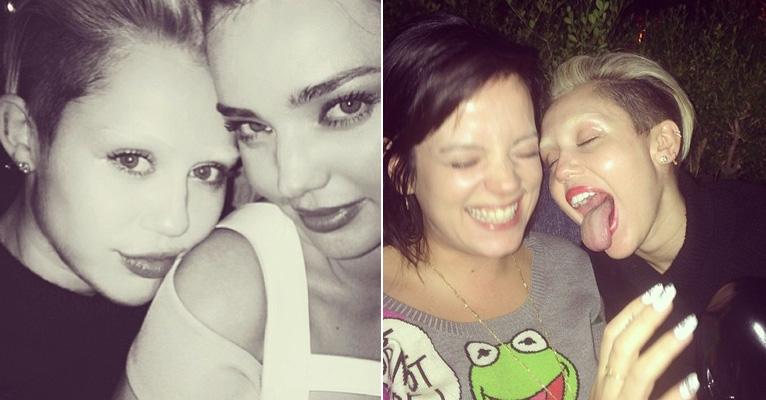 Miley Cyrus pinta as sobrancelhas de loiro deixando-as quase invisíveis