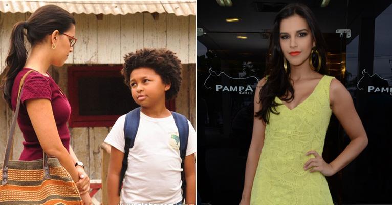 Ator mirim de Além do Horizonte afirma que Mariana Rios é o amor de sua vida