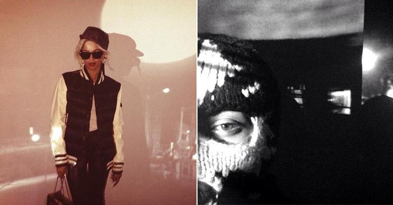 A diva Beyoncé vira modelo da linha de roupas do marido, o rapper Jay-Z