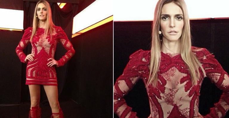 Fernanda Lima faz ‘jogo de esconde e revela’ ao usar tule illusion. Aprenda e copie