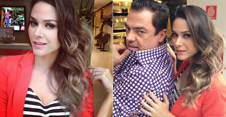 Marco Antônio de Biaggi muda o visual de Fernanda Machado com Ombré Malibu