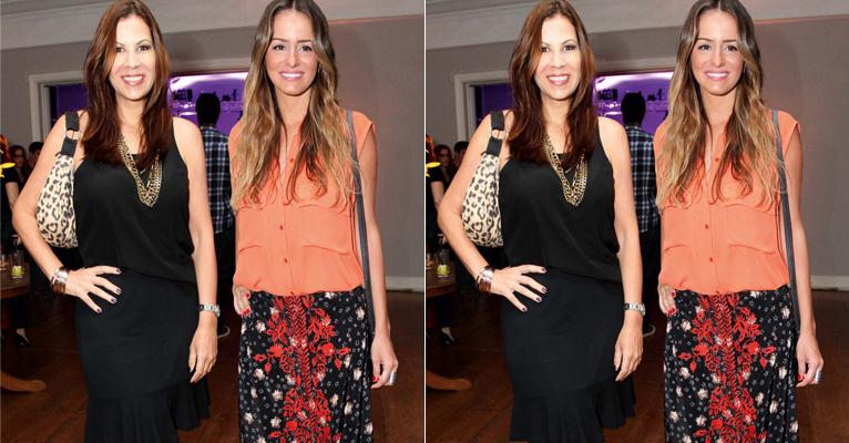 Carla Daniel e Erika Mader vão estilosas para evento no Rio