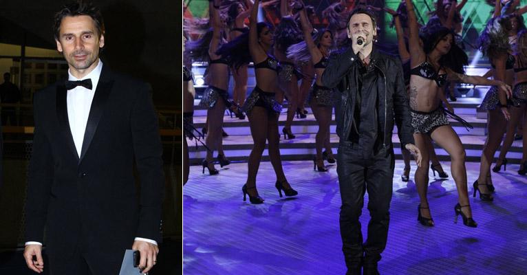 Galã Murilo Rosa vira cantor e lança CD no Domingão do Faustão