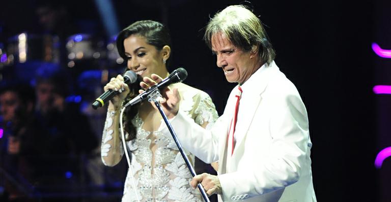 Anitta diz que cantar com Roberto Carlos foi a sua grande conquista