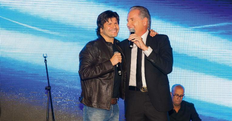 Roberto Justus convida Paulo Ricardo para noite beneficente em São Paulo