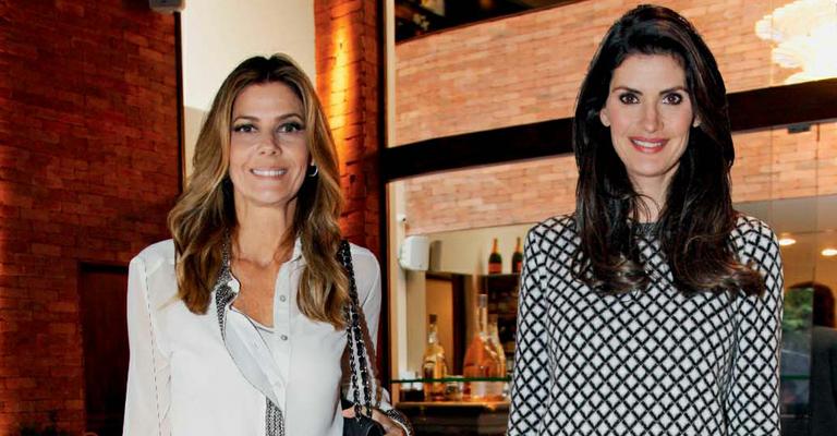 Em almoço de beleza em São Paulo, Isabella Fiorentino e outras famosas mostram elegância