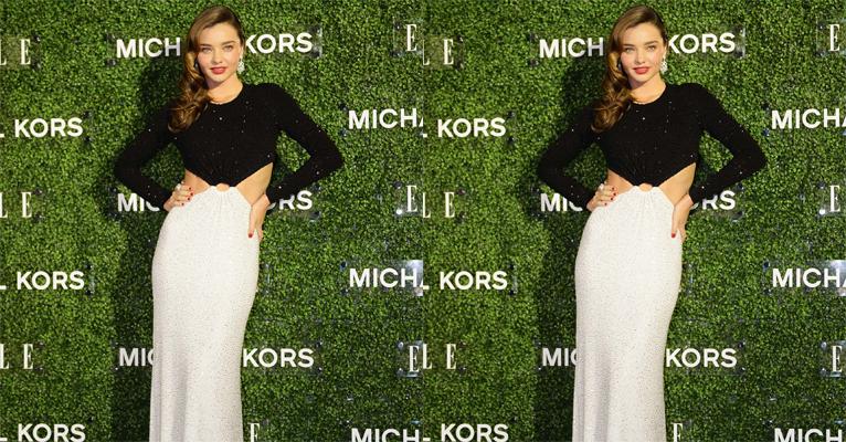 Miranda Kerr celebra capa de revista de moda no Japão