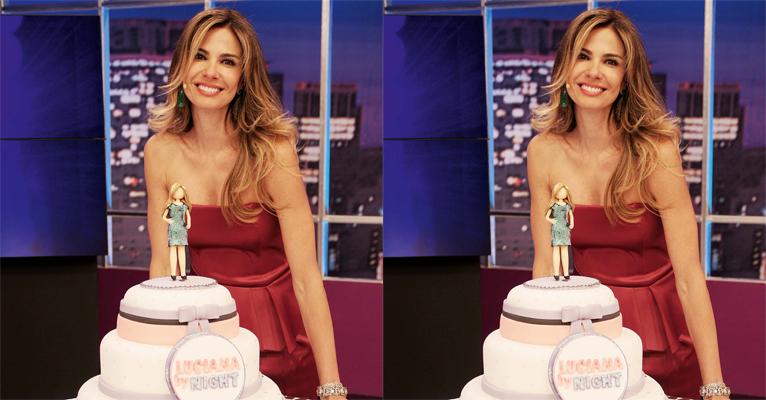 Luciana Gimenez comemora o primeiro aniversário de seu talk-show