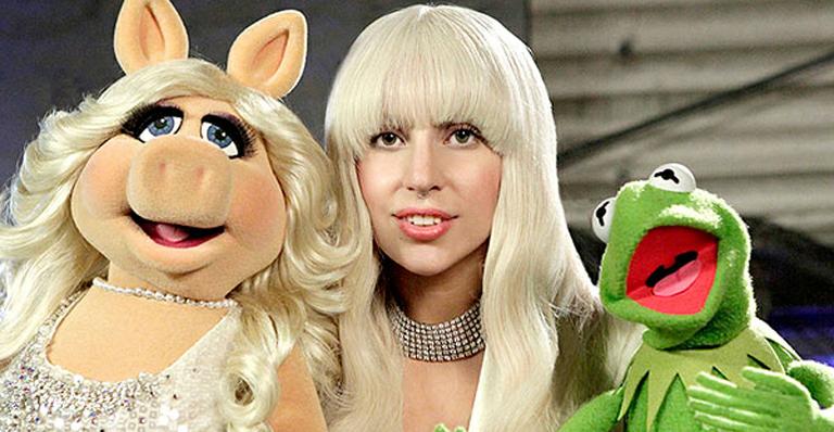Lady Gaga canta Applause com os Muppets
