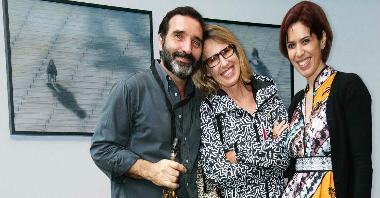 Edgar Duvivier inaugurou exposição unindo música, artes plásticas e cinema, no Rio