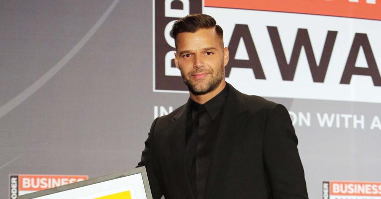 Ricky Martin recebe prêmio de Liderança Social
