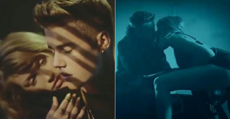 Justin Bieber protagoniza cenas quentes com modelo em novo clipe