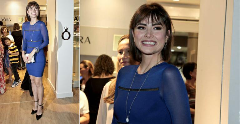 Maria Casadevall esbanja sensualidade em vestido de recortes