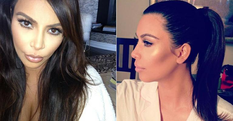 Kim Kardashian ensina o passo a passo de um ‘selfie’ perfeito