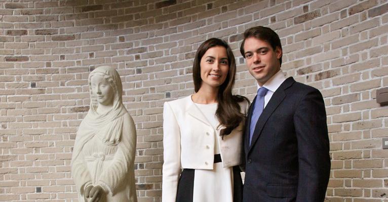 Príncipes de Luxemburgo conferem evento no Japão