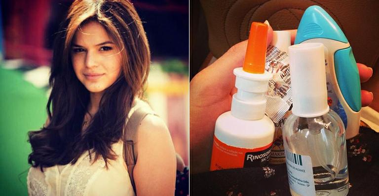 Bruna Marquezine mostra bolsa cheia de remédios: “Juro que não sou hipocondríaca”