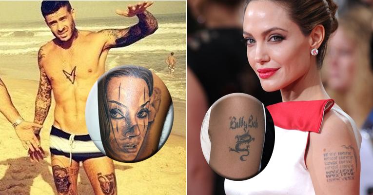 Amor eterno? Famosos que se arrependeram de suas tatuagens, como Mateus Verdelho