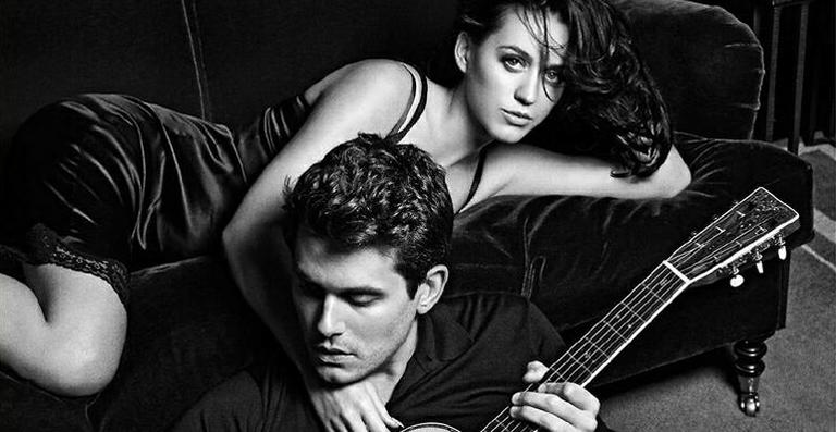 Katy Perry e John Mayer posam juntos para single