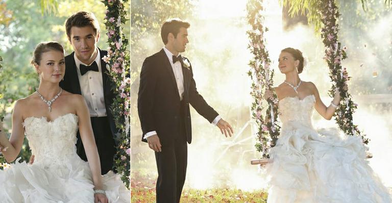 Veja as fotos do casamento de Emily e Daniel em ‘Revenge’