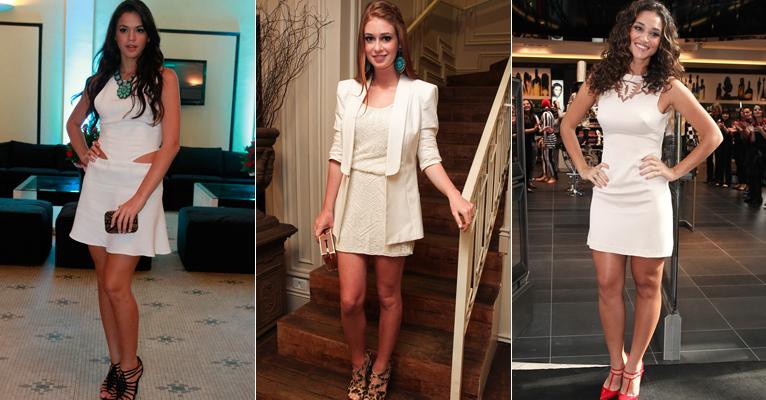 Réveillon: Inspire-se em 50 famosas, como Bruna Marquezine, que usam vestido branco
