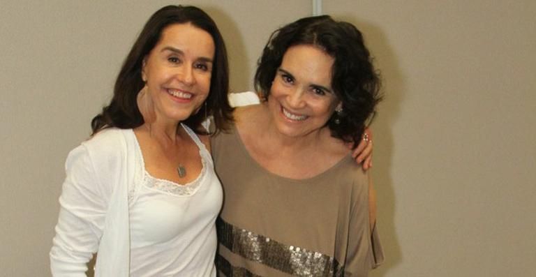 Lucélia Santos e Regina Duarte analisam as novelas de hoje