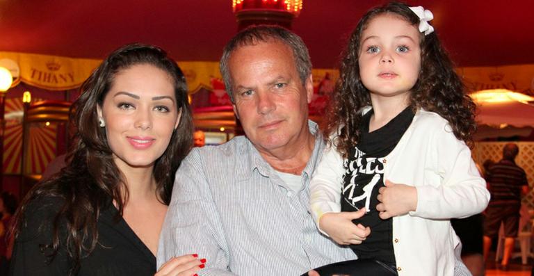 Tânia Mara comemora os 5 anos da filha, Maysa