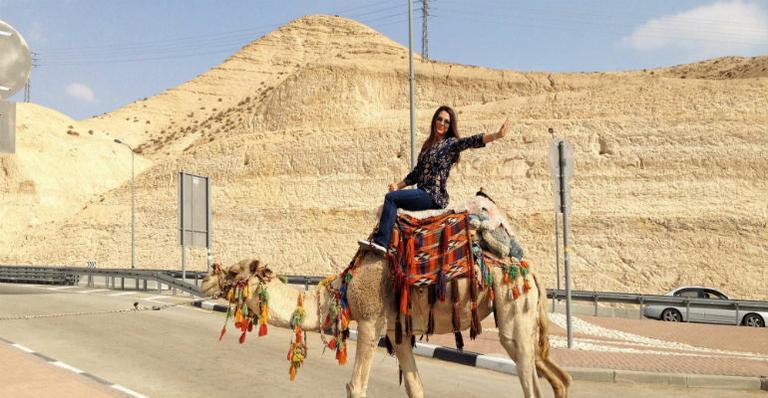 Claudia Tenório fala sobre Israel: ‘Todo mundo deveria ir para lá pelo menos uma vez na vida’