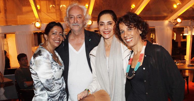 Christiane Torloni se diverte em Festival de Cinema do Rio