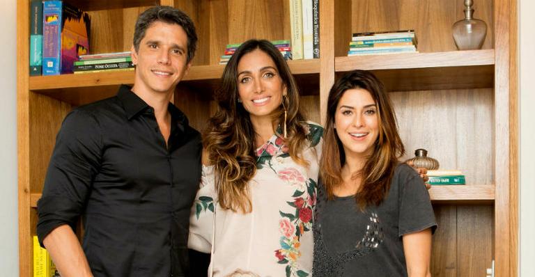 Andréa Santa Rosa inaugurou uma clínica de nutrição funcional que leva seu nome, no Leblon, Rio