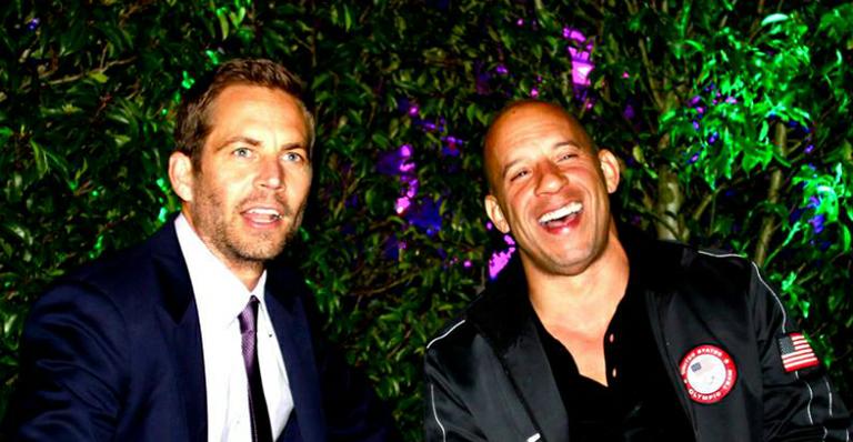 Vin Diesel mostra foto com os irmãos de Paul Walker