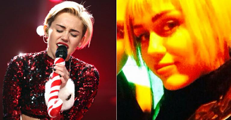 Miley Cyrus desiste de corte joãozinho e faz chanel assimétrico no cabelo