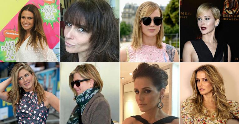 Veja famosas que mudaram o visual em 2013 e inspire-se!