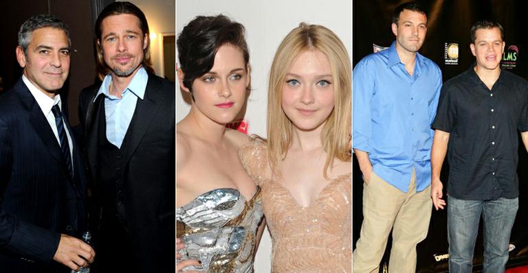 Conheça os famosos de Hollywood que são grandes amigos
