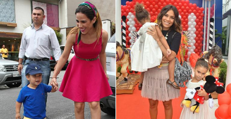 Bia Antony e famosos vão ao aniversário do filho de Wanessa, José Marcus