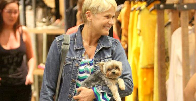 Xuxa celebra a notícia de que será ‘vovó’ de cachorrinhos