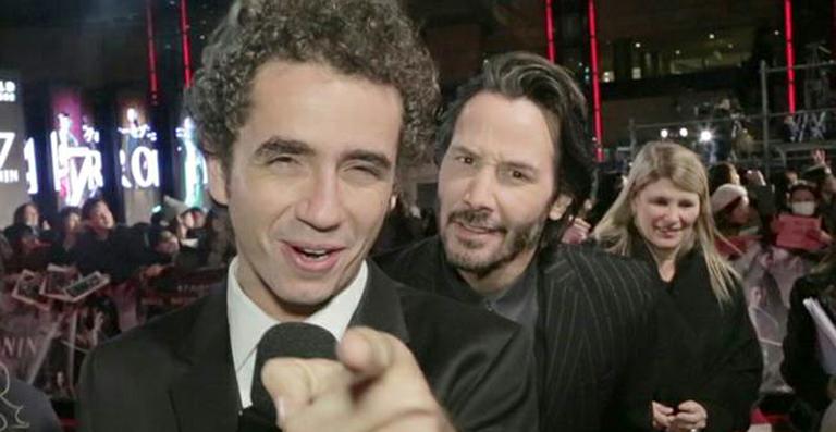 Astros do cinema são entrevistados pelo CQC