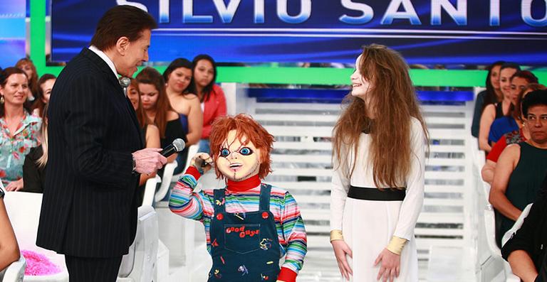 Silvio Santos faz pegadinha inspirada no filme ‘Carrie, a Estranha’