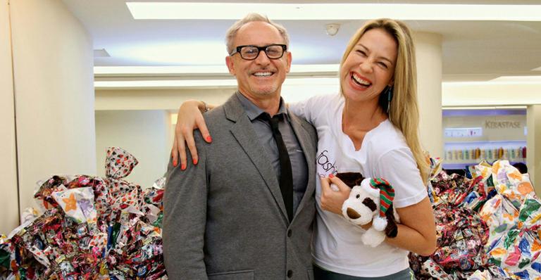 Rudi Werner escolhe Luana Piovani como madrinha da sua campanha Cabelo do Bem