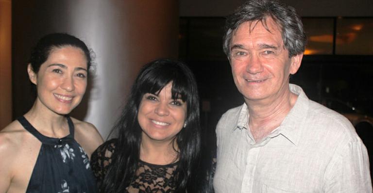 Ex-colegas no SBT, Mara Maravilha e Serginho Groisman se reencontram