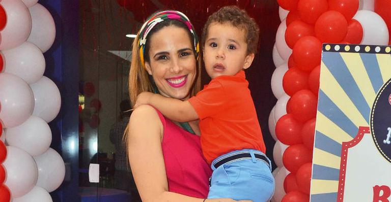 Wanessa comemora o aniversário de 2 anos do primeiro filho, José Marcus