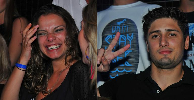 Daniel Rocha e Milena Toscano curtem balada em Jurerê Internacional