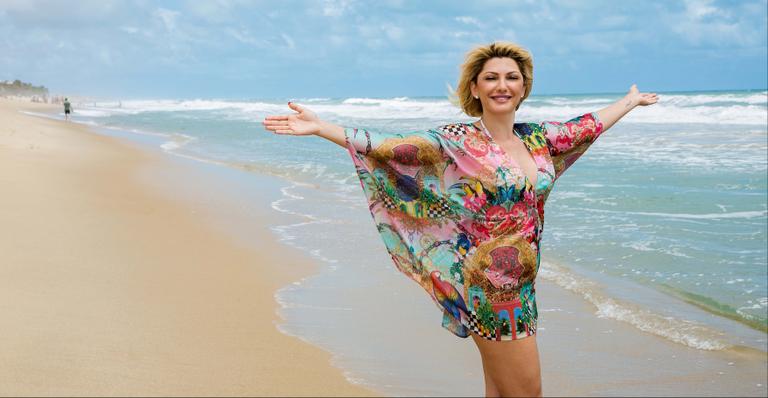 Antonia Fontenelle assume romance com o jogador Emerson Sheik: ‘Estou feliz’