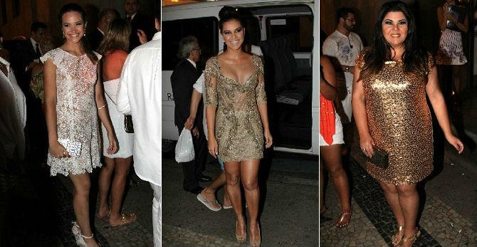 Looks dos famosos na noite de réveillon