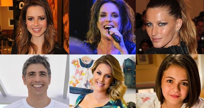 Famosos mandam mensagens de feliz 2014 nas redes sociais