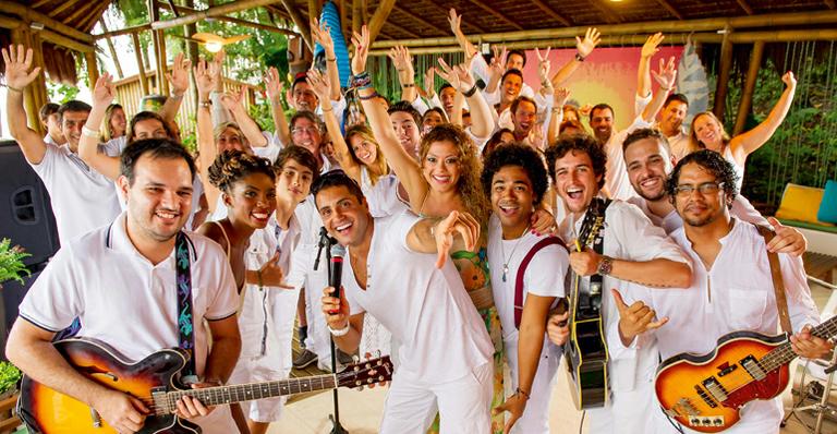 Sarau dos artistas festeja o início da Ilha de Caras 2014