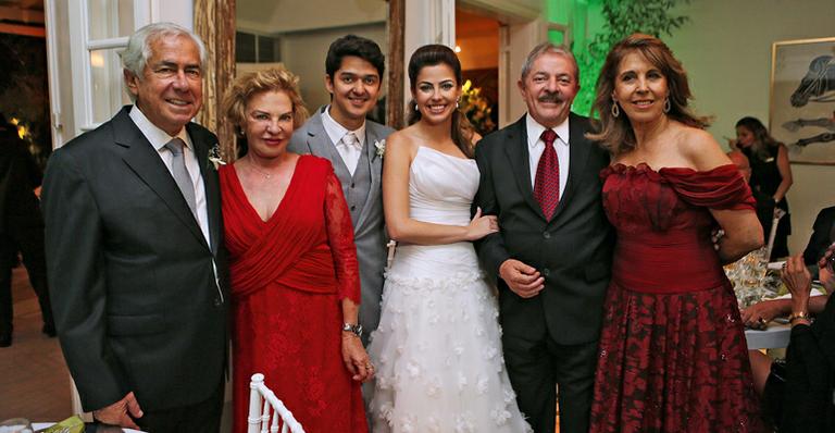 Lula e Marisa abençoam casamento no Rio de Janeiro