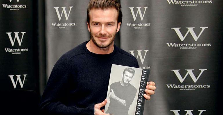 David Beckham lança biografia que leva seu nome em Londres